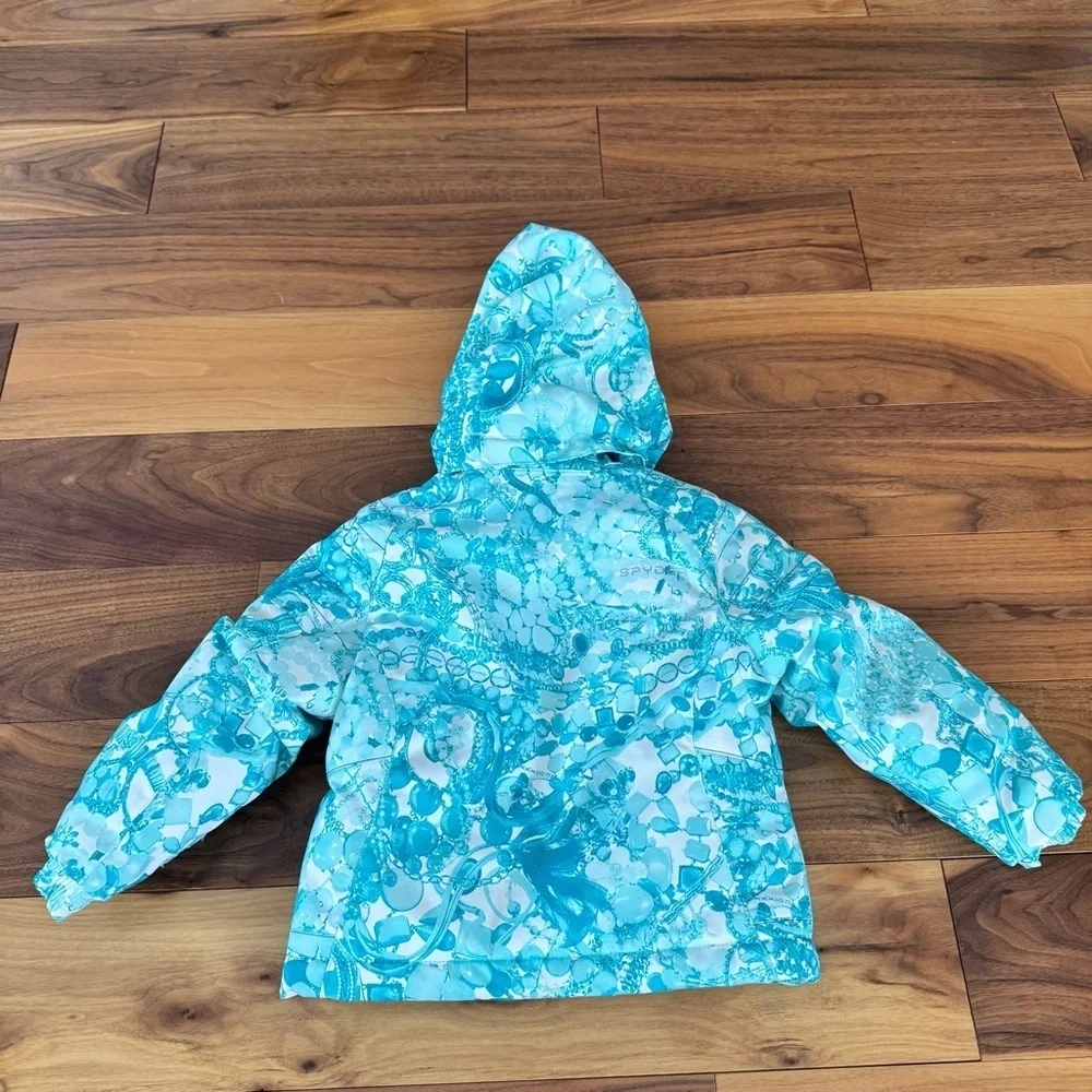 Spyder girls Bitsy Glam Insulated Ski Snow winter jacket size 2